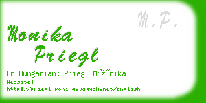 monika priegl business card